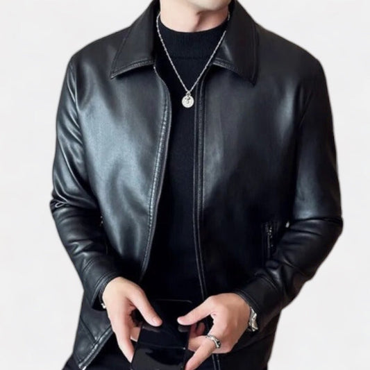 MOTO black leather jacket