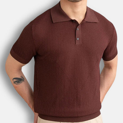 Casual men's polo t-shirt