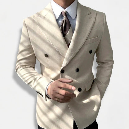 blazer de costume croisé YML