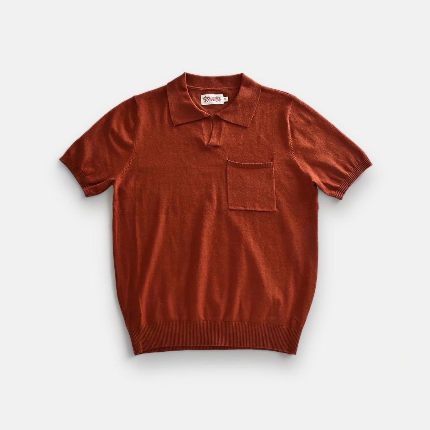 Retro elegant summer polo t-shirt