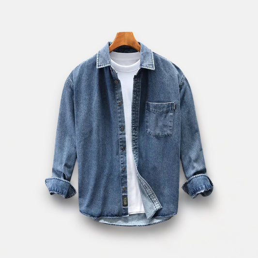 Retro vintage denim shirt