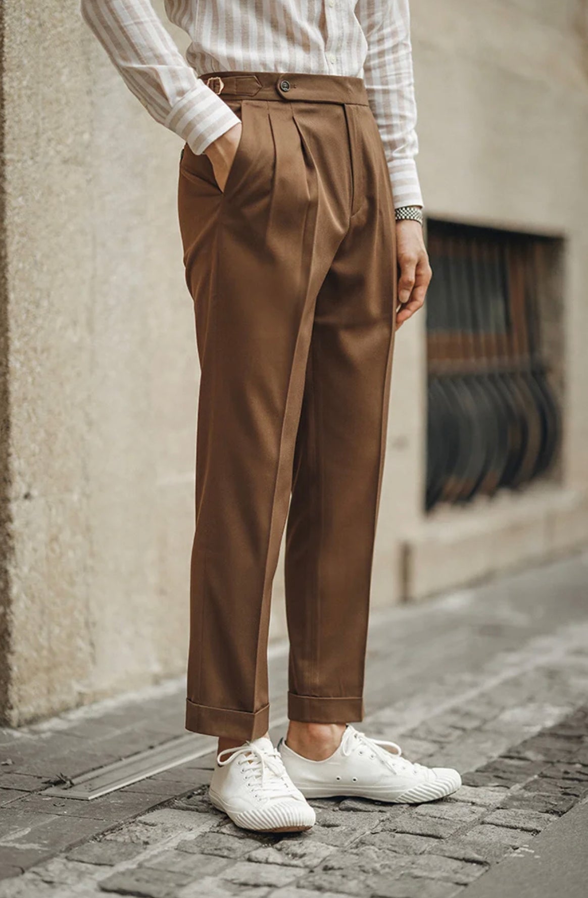 High Waist Business Trousers