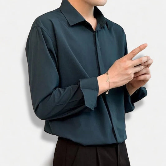 Business loose long-sleeve shirt