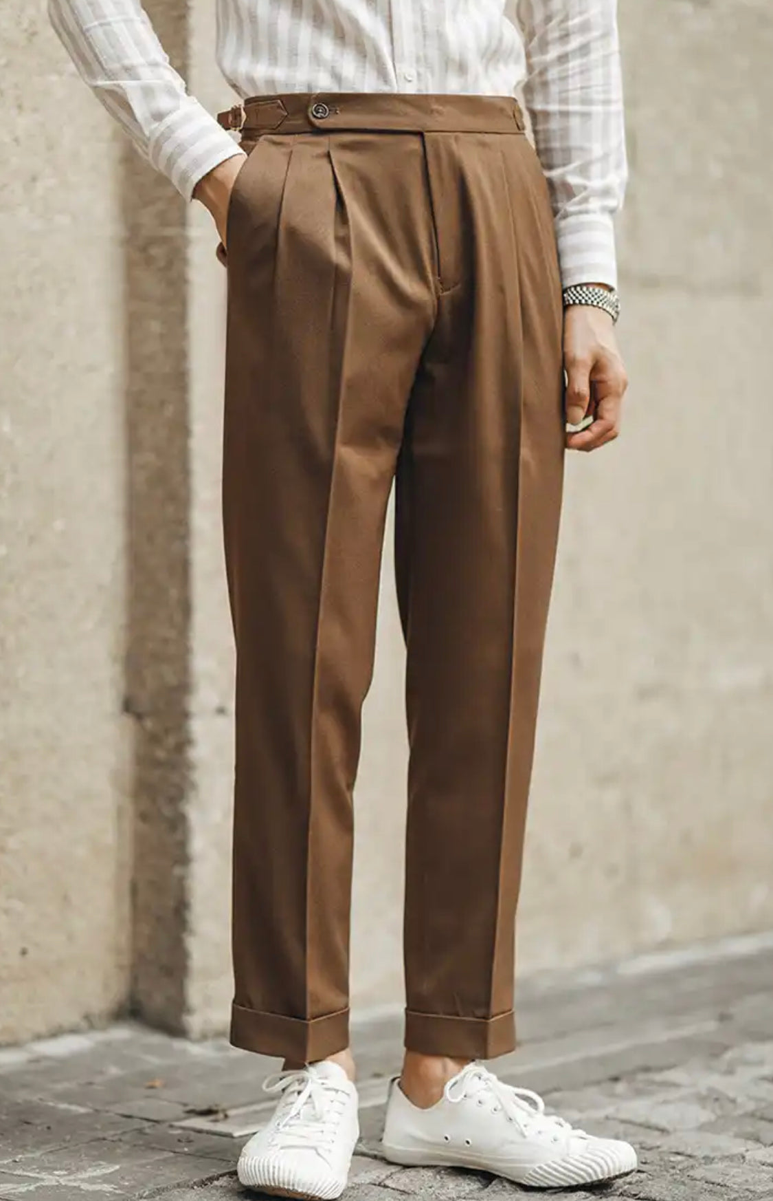 High Waist Business Trousers