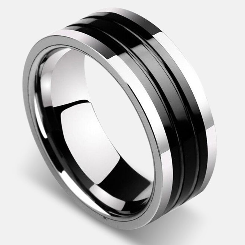 Bague Hi-Tech en céramique pour homme YML