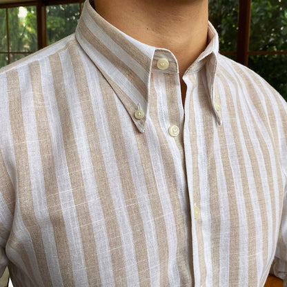 Summer Formal Striped Shirt