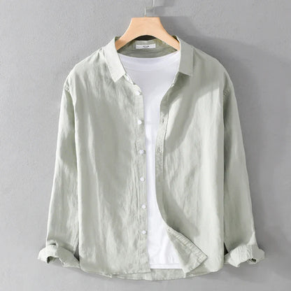 Summer casual long-sleeve shirt