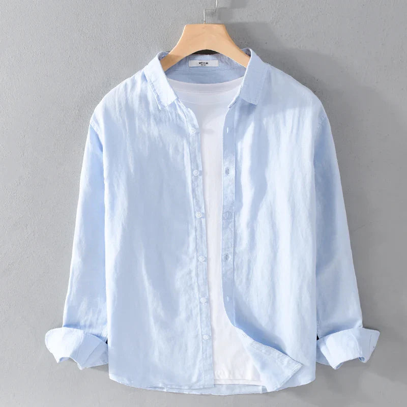 Summer casual long-sleeve shirt