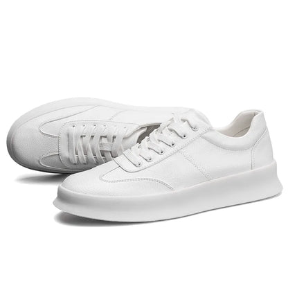 Student leather casual shoes