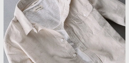 Italian premium linen shirt