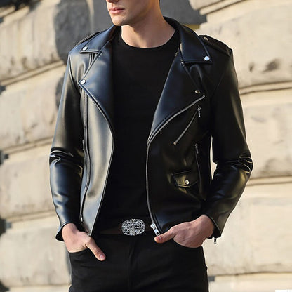 Veste en cuir pour moto YML