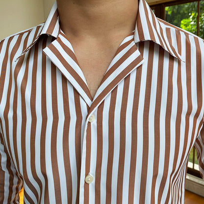 Office Formal Striped Shirt