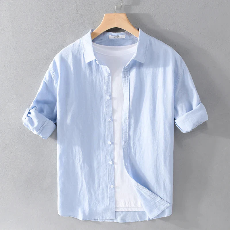 Summer casual long-sleeve shirt