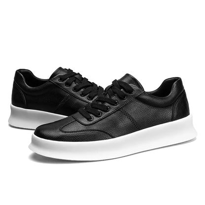 Student leather casual shoes