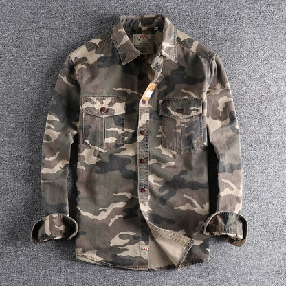 Chemise cargo pour homme