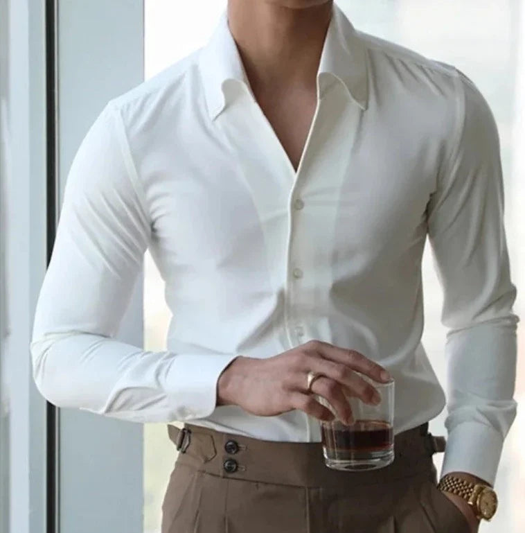 ITALIAN slim-fit shirt