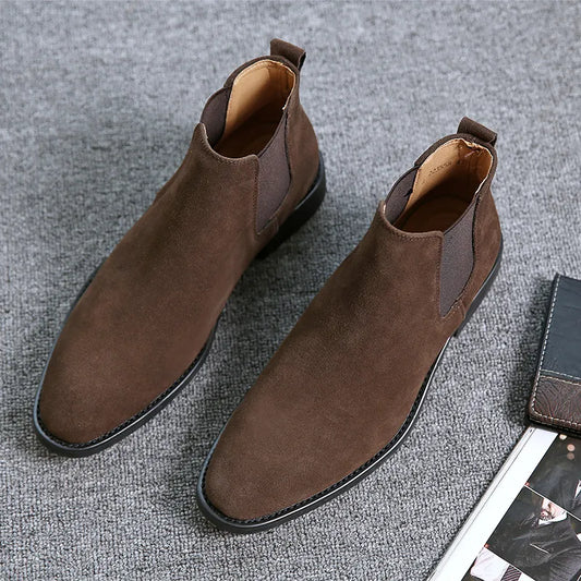 Retro chelsea boots