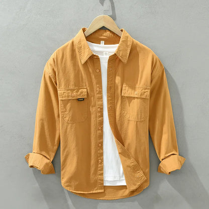 Pure cotton casual spring shirt