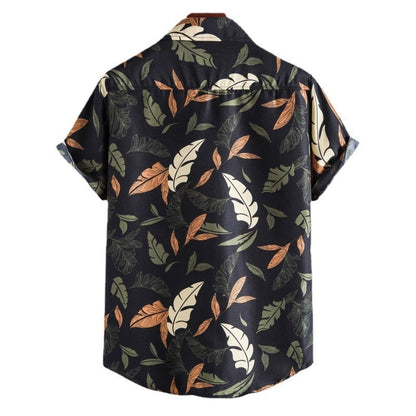 Antonios Summer Floral Print Shirt Men