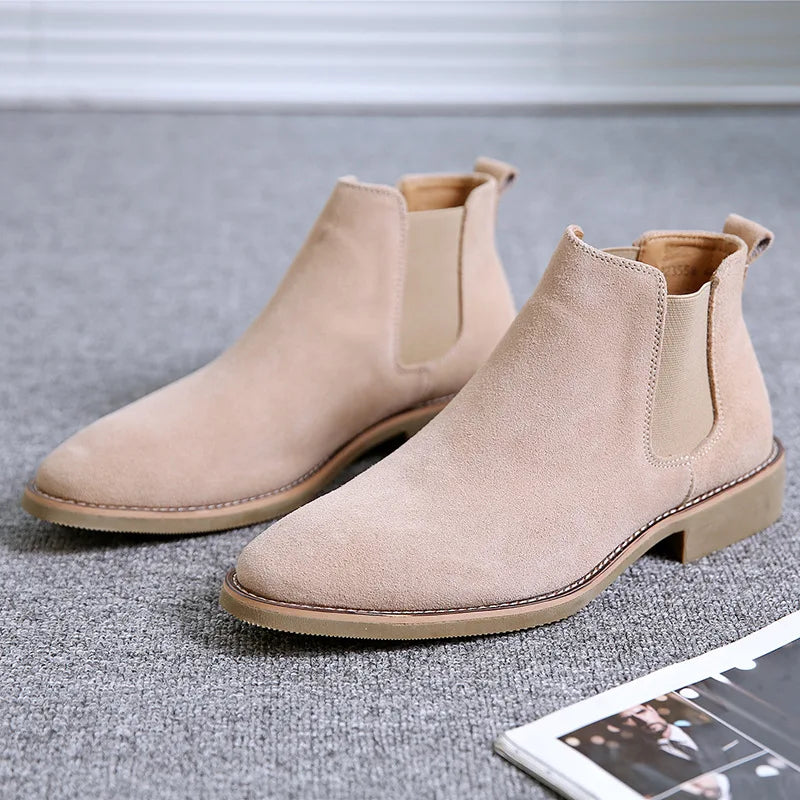 Retro chelsea boots