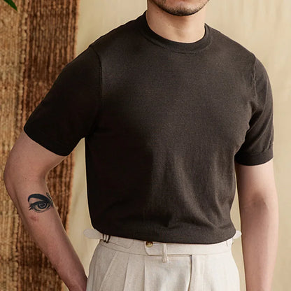 Luxury o-neck collar summer t-shirt