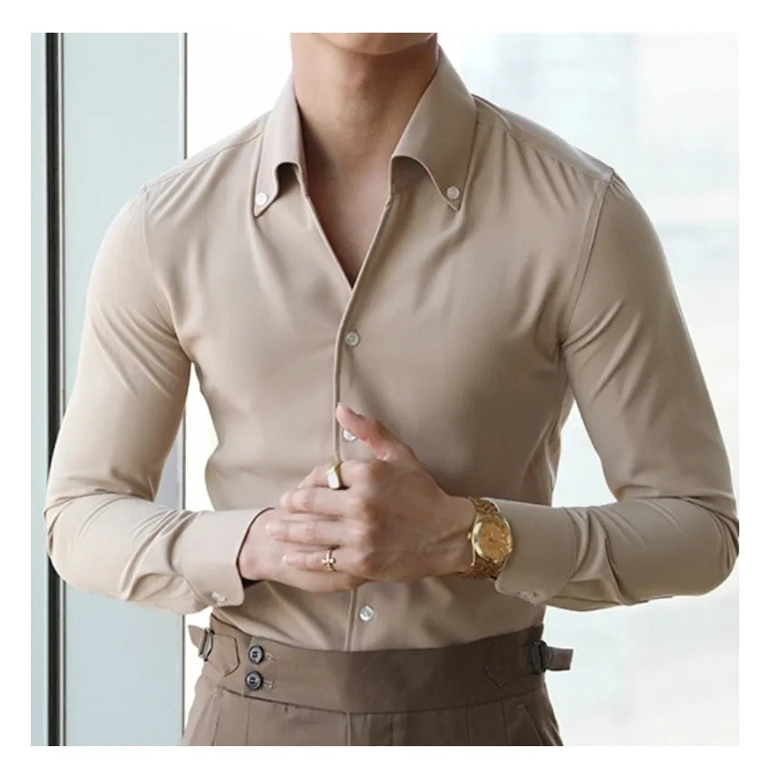 ITALIAN slim-fit shirt