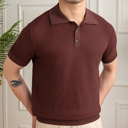 Casual men's polo t-shirt