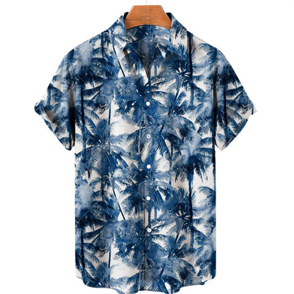 AntoniosClothing Hawaiian Summer Short-Sleeve Shirt