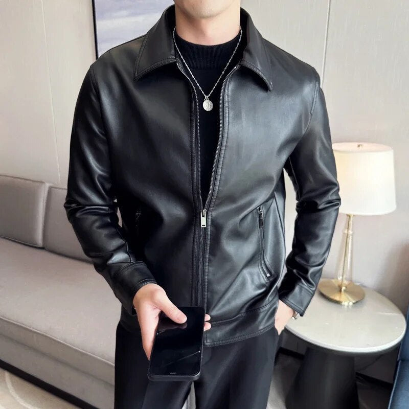 MOTO black leather jacket