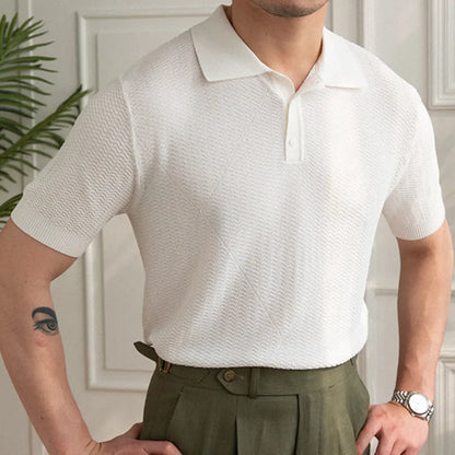 Casual men's polo t-shirt