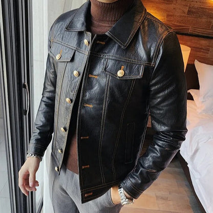 ECO leather jacket