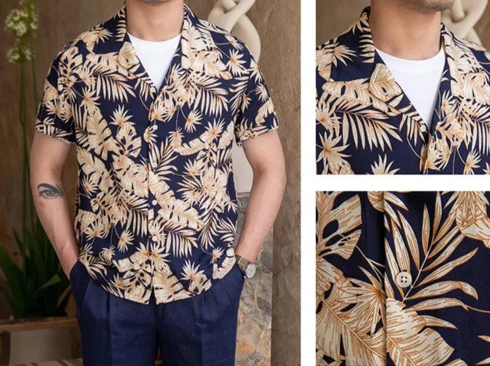 Vintage hawaiian flower shirt