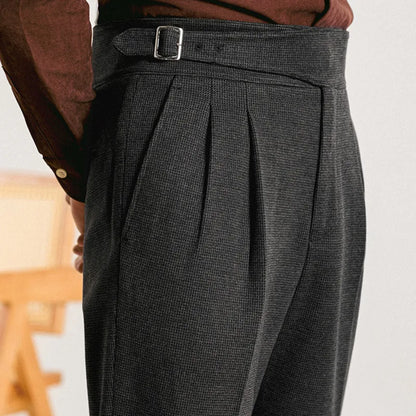 Office high waist gentleman trousers