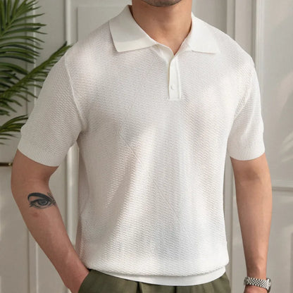 Casual men's polo t-shirt