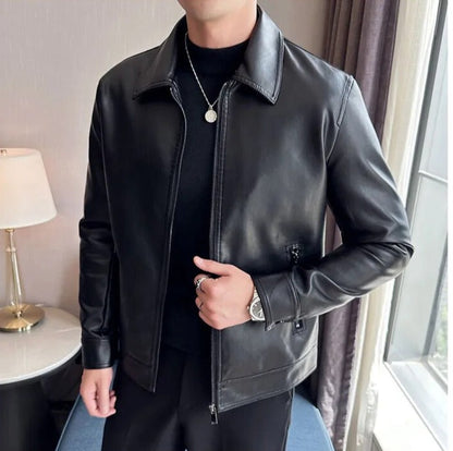 MOTO black leather jacket