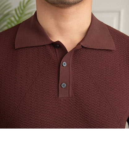 Casual men's polo t-shirt