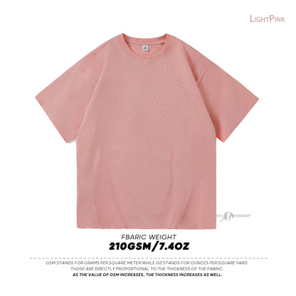 T-shirt oversize décontracté en coton YML