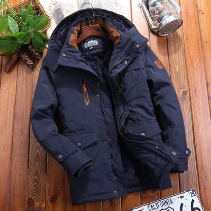 Antonios WindBreaker Hooded Jacket Men