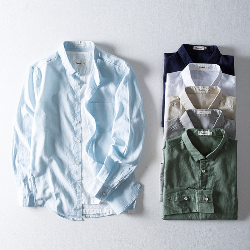 Japan Design Linen Shirt