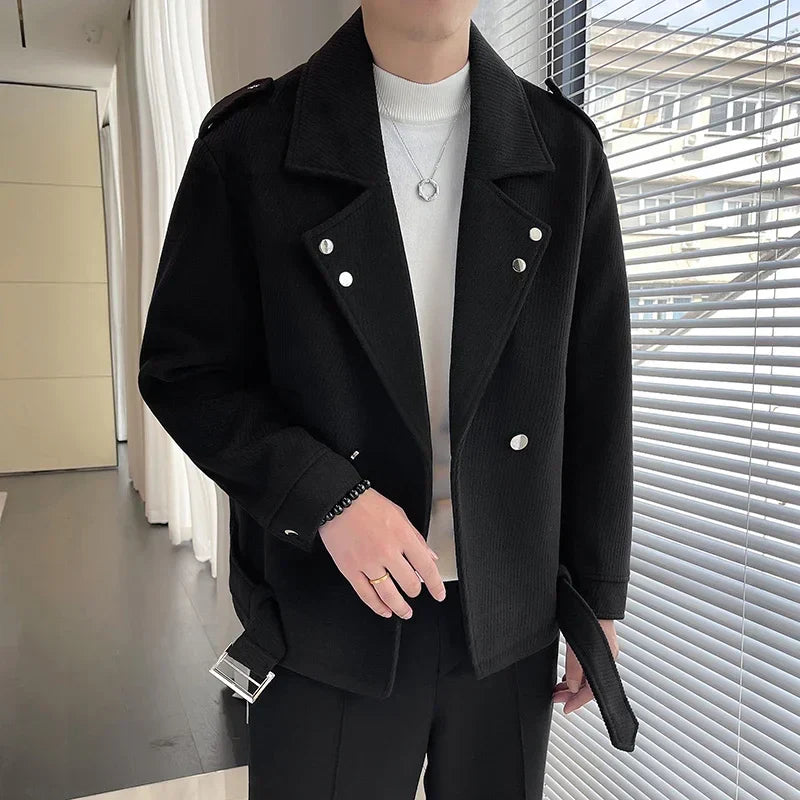 Motor wool jacket