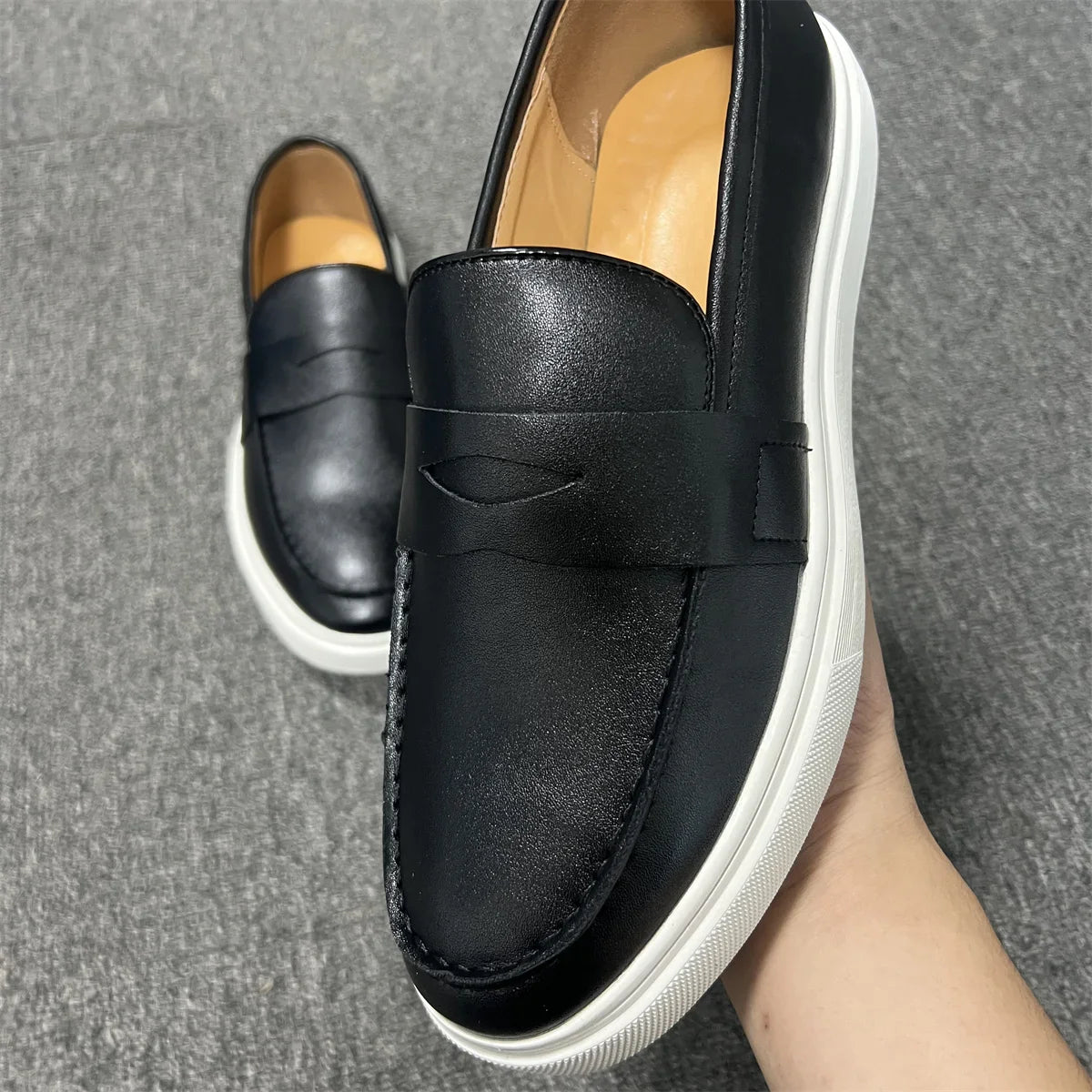 Casual slip loafers