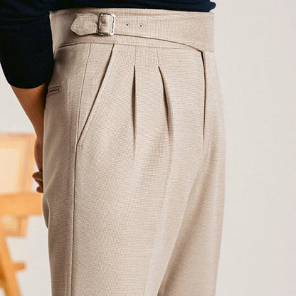 Office high waist gentleman trousers