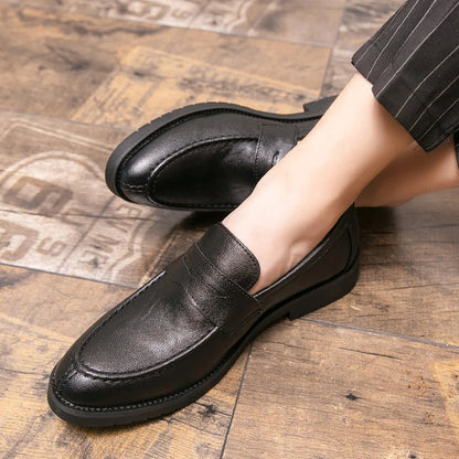 British casual loafers