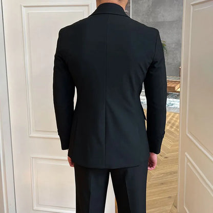 BLACK gentleman suit