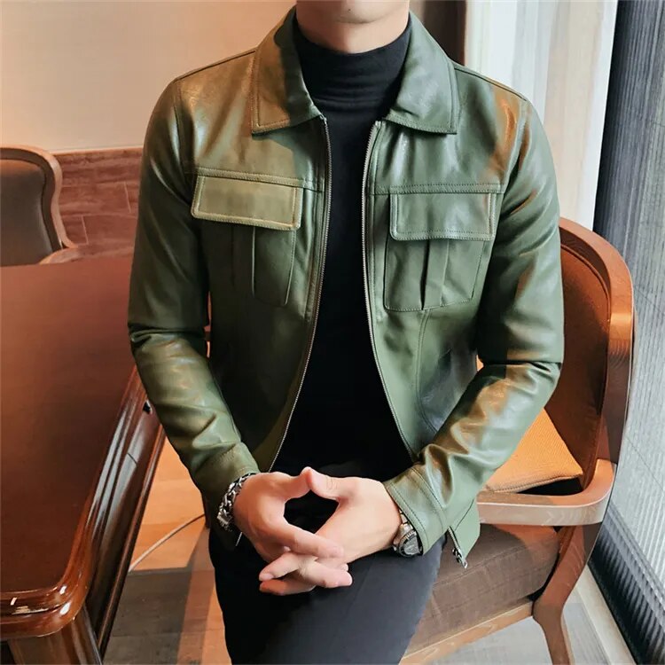 ECO leather jacket