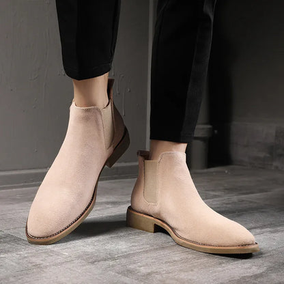 Retro chelsea boots