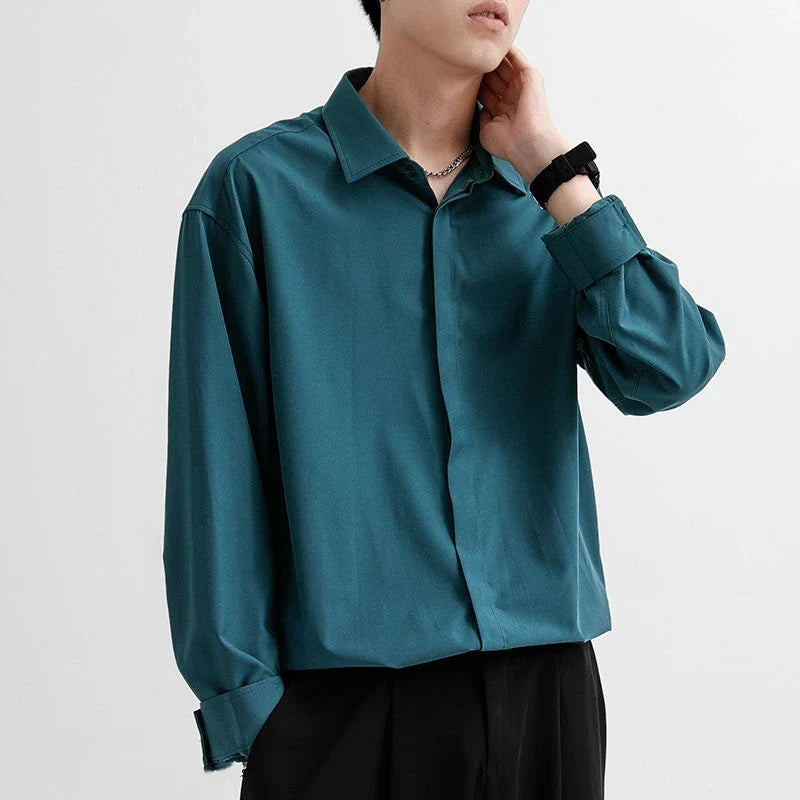 Business loose long-sleeve shirt