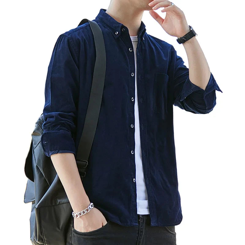 Summer loose style long-sleeve shirt