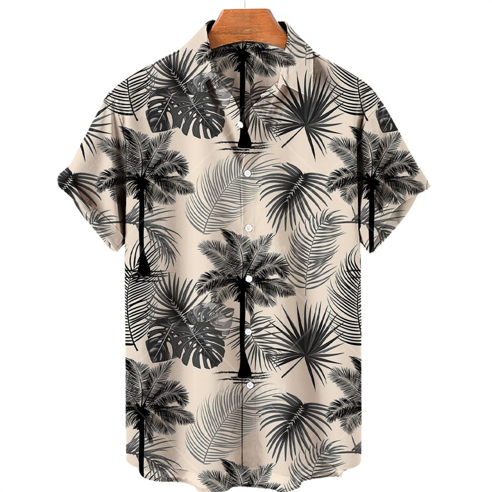 AntoniosClothing Hawaiian Summer Short-Sleeve Shirt