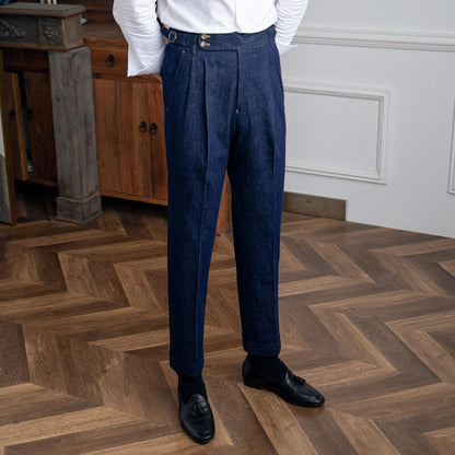 Italian Blue Trousers